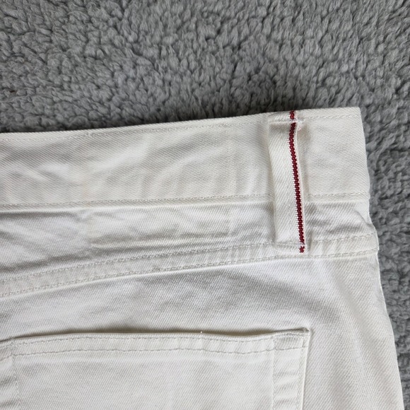 Gustin Jeans Mens 40 (36x34) White Selvedge Denim California Straight Raw #293 - Picture 14 of 14